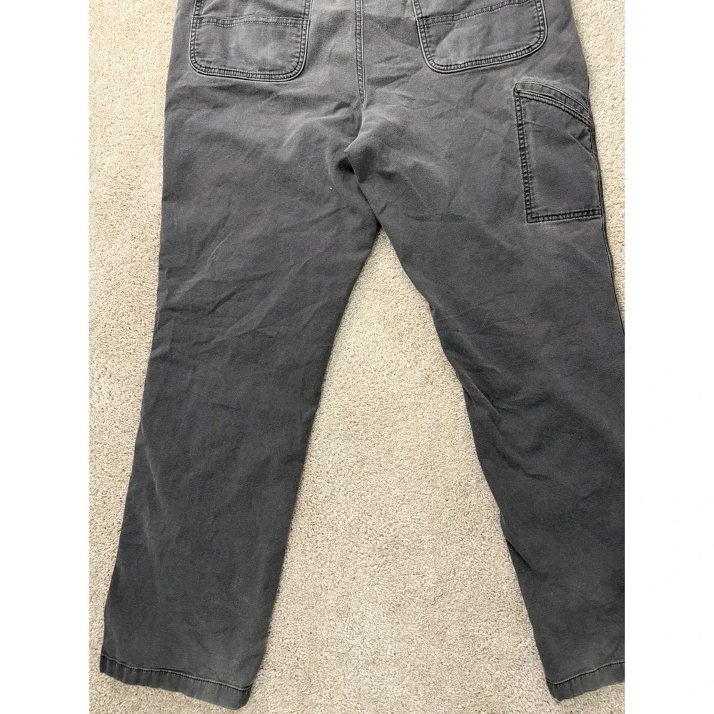 Carhartt‎ Relaxed Fit Gray Rugged Flex Canvas Work Pants W38 L34